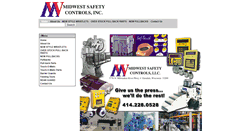 Desktop Screenshot of midwestsafetycontrols.com